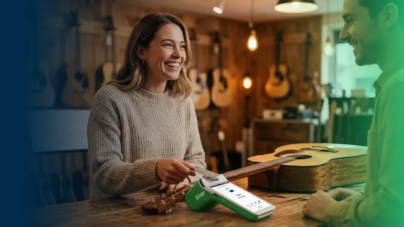 Pago en cuotas sin interés en un comercio con POS Klap